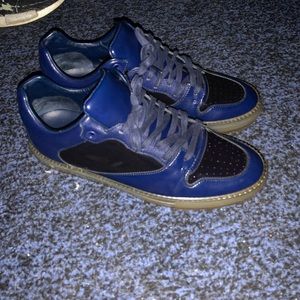Blue balenciaga lows